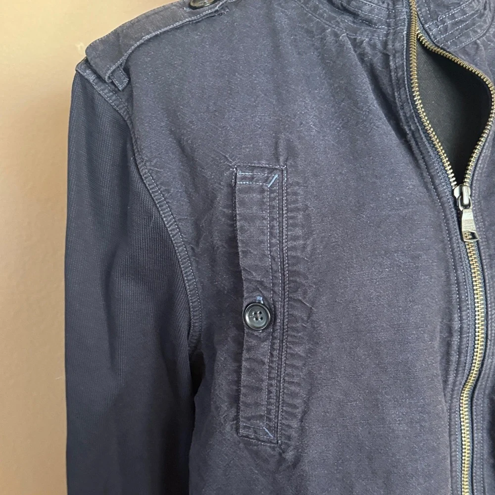 Banana Republic Navy Military-Inspired Field Jacket - Men’s or Unisex